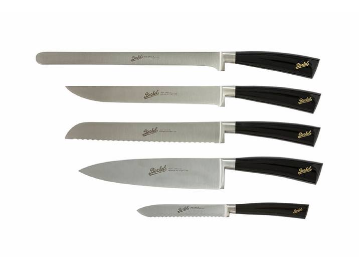 Berkel Elegance Schwarz - Set mit 5 Chef-Messer