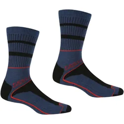 Regatta, Herren, Sportsocken, Samaris 2 Season (x2) (43 - 47), Mehrfarbig