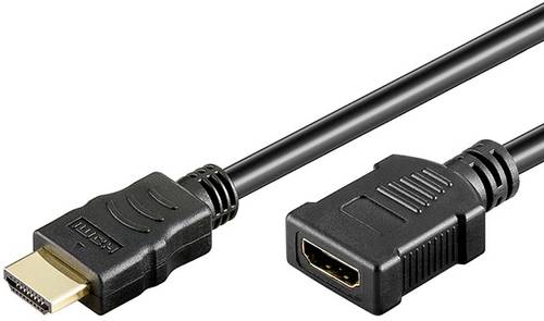 TECHly HDMI Anschlusskabel 7.50 m Schwarz ICOC-HDMI-4-EXT075 HDMI-Kabel