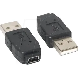 COM 950 - USB Adapter, A Stecker auf USB Mini Buchse