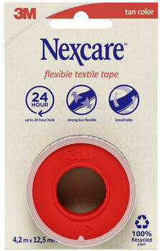 Nexcare Adesivo de Tecido 4,2 m x 12,5 mm 1 un