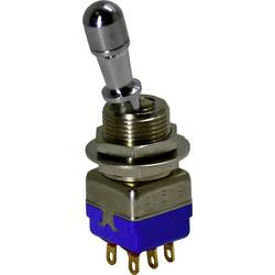 APEM 12146AK-1V 12000 Serie Kippschalter Ein/Ein rastend 1 St. Piece