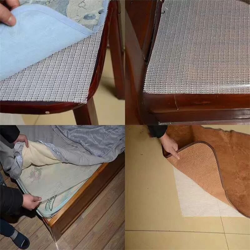 INF Tapis antidérapant blanc cassé - 60x60cm