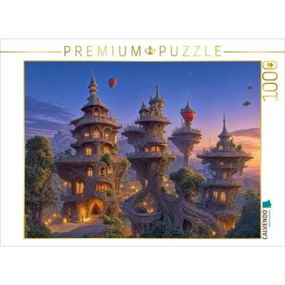 CALVENDO Puzzle Die Biomorph-Türme | 1000 Teile Lege-Größe 64x48cm Foto-Puzzle für glückliche Stunden