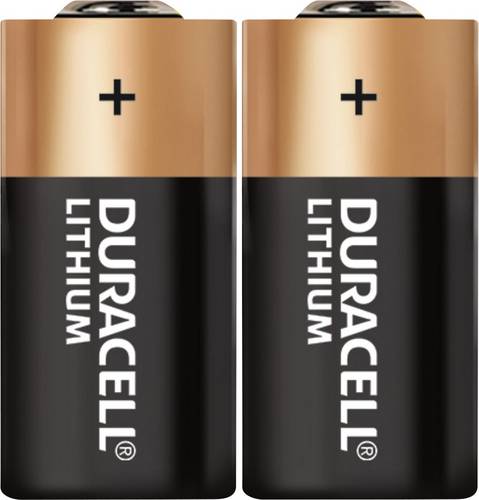 Duracell CR123 Fotobatterie CR123A Lithium 1400 mAh 3 V 2 St.