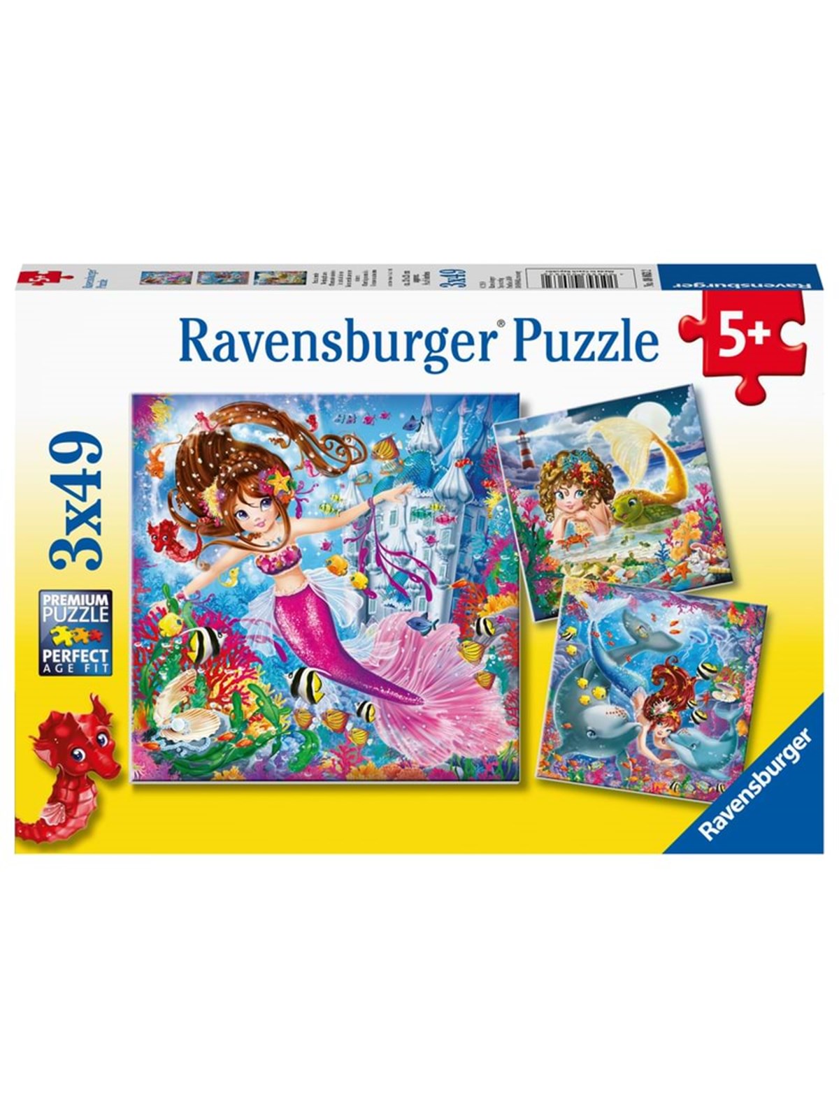 Ravensburger Charming Mermaids 3x49p
