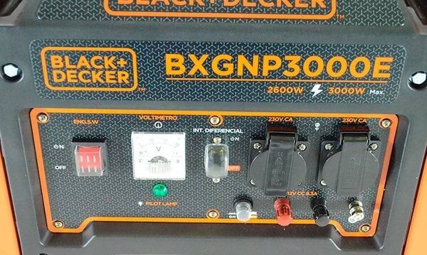 Black & Decker Gerador Monofásico a Gasolina 3KW Black+Decker BXGNP3000E