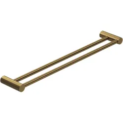 Kludi VELA R Doppel-Badetuchhalter 58988N1 600mm Brushed Bronze