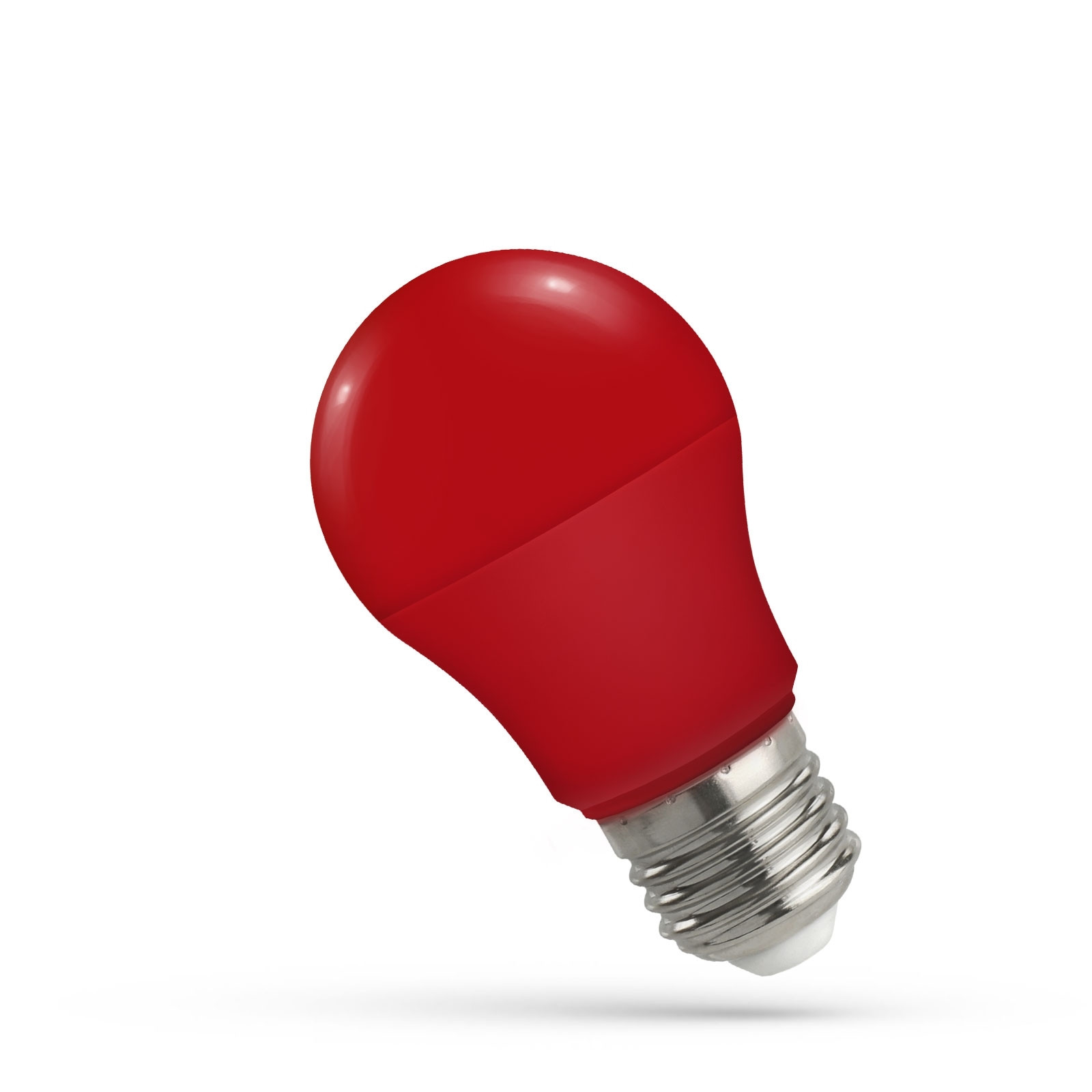 Spectrum LED lamp bolvormig A50 4,9W E27 rood 270° lichtbundel