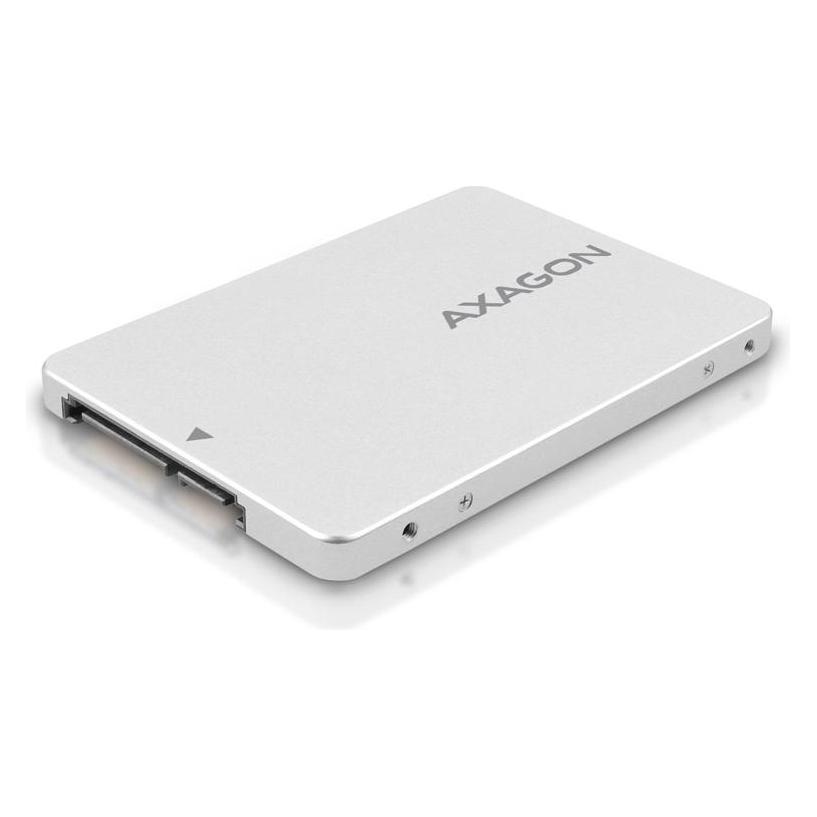 Axagon RSS-M2SD Gehäuse für M.2-SATA-SSDs bis 2280 - Aluminium (2.5", M.2) (RSS-M2SD)