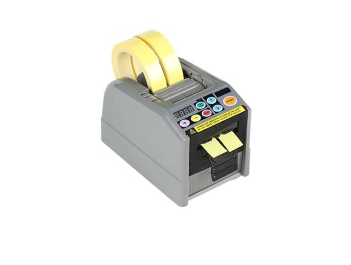Automatischer 2-Band-Abroller, Breite 6–60 Mm, 300 Mm Durchmesser Schneidemaschine for verschiedene Verpackungsgeräte for Klebebänder und elastische Bänder für den Versand