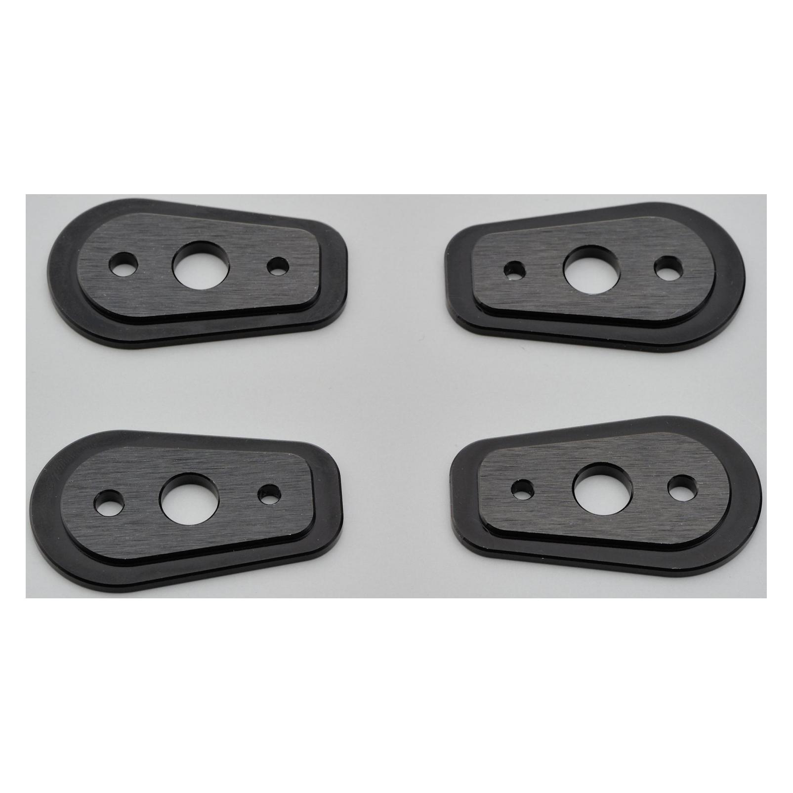 Daytona Blinker Montageplatte M8, KAWASAKI, CNC, 1 Paar (L&R) (97235)
