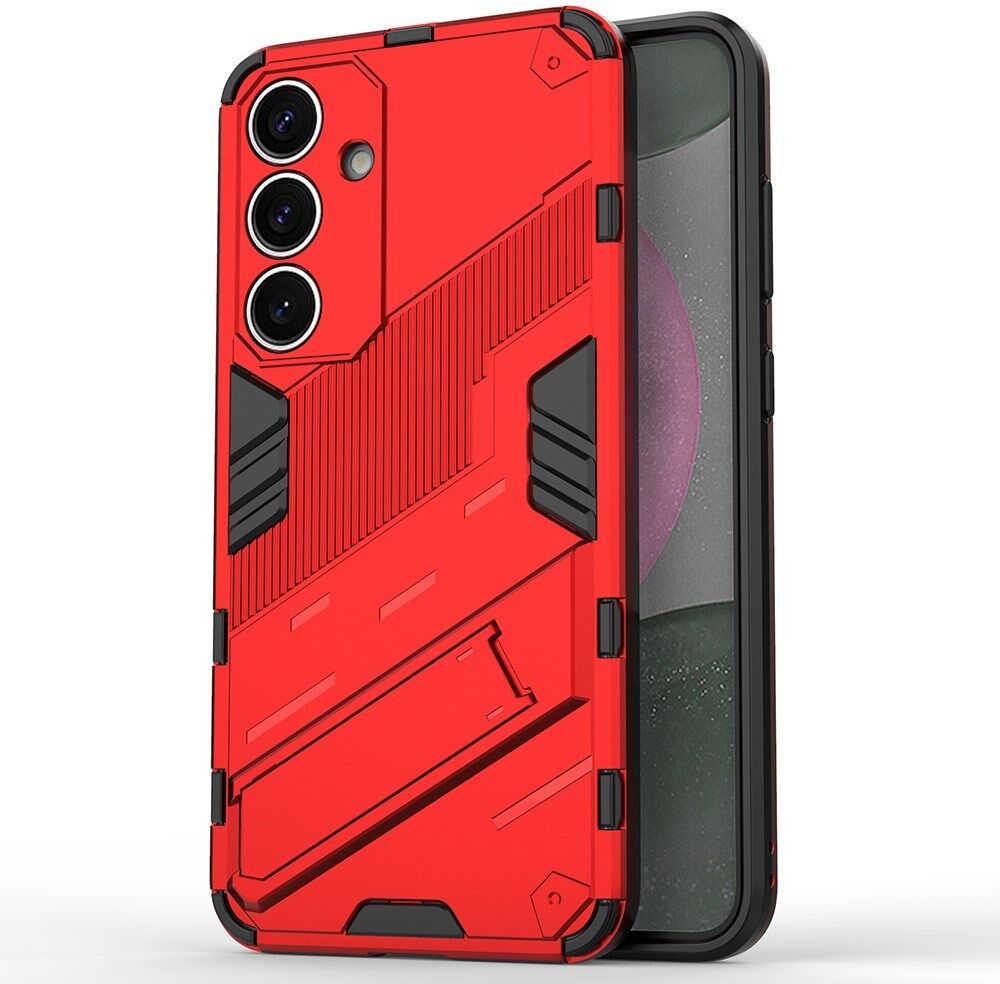 EIDERWOOD Samsung Galaxy S25+ (Plus) Håndværkercover m. Kickstand - Rød