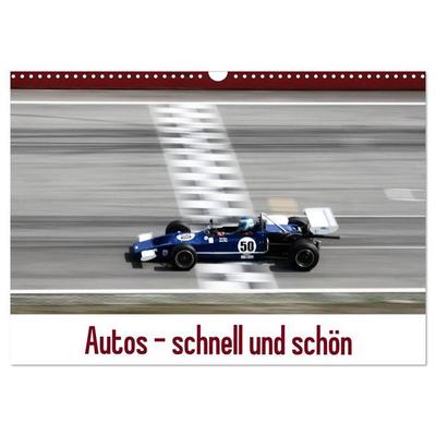 Autos - schnell und schön (Wandkalender 2026 DIN A3 quer), CALVENDO Monatskalender