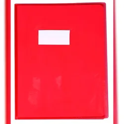 Calligraphe 20x Heftschutz 170x220 transparent rot- Rot 73003C