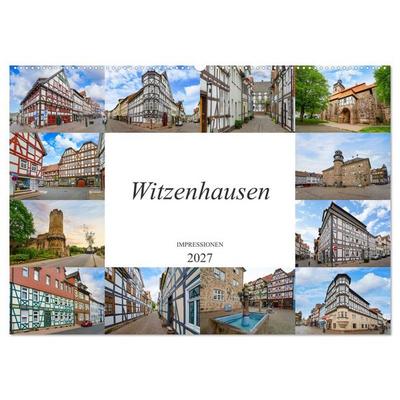 Witzenhausen Impressionen (Wandkalender 2027 DIN A2 quer), CALVENDO Monatskalender
