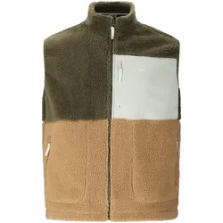 SLOPE Katau Teddyfleece-Weste Herren 3256 - grape leaf S
