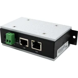 EXSYS 6007POE-WT - Power over Ethernet (PoE+) Injektor, Gigabit Ethernet