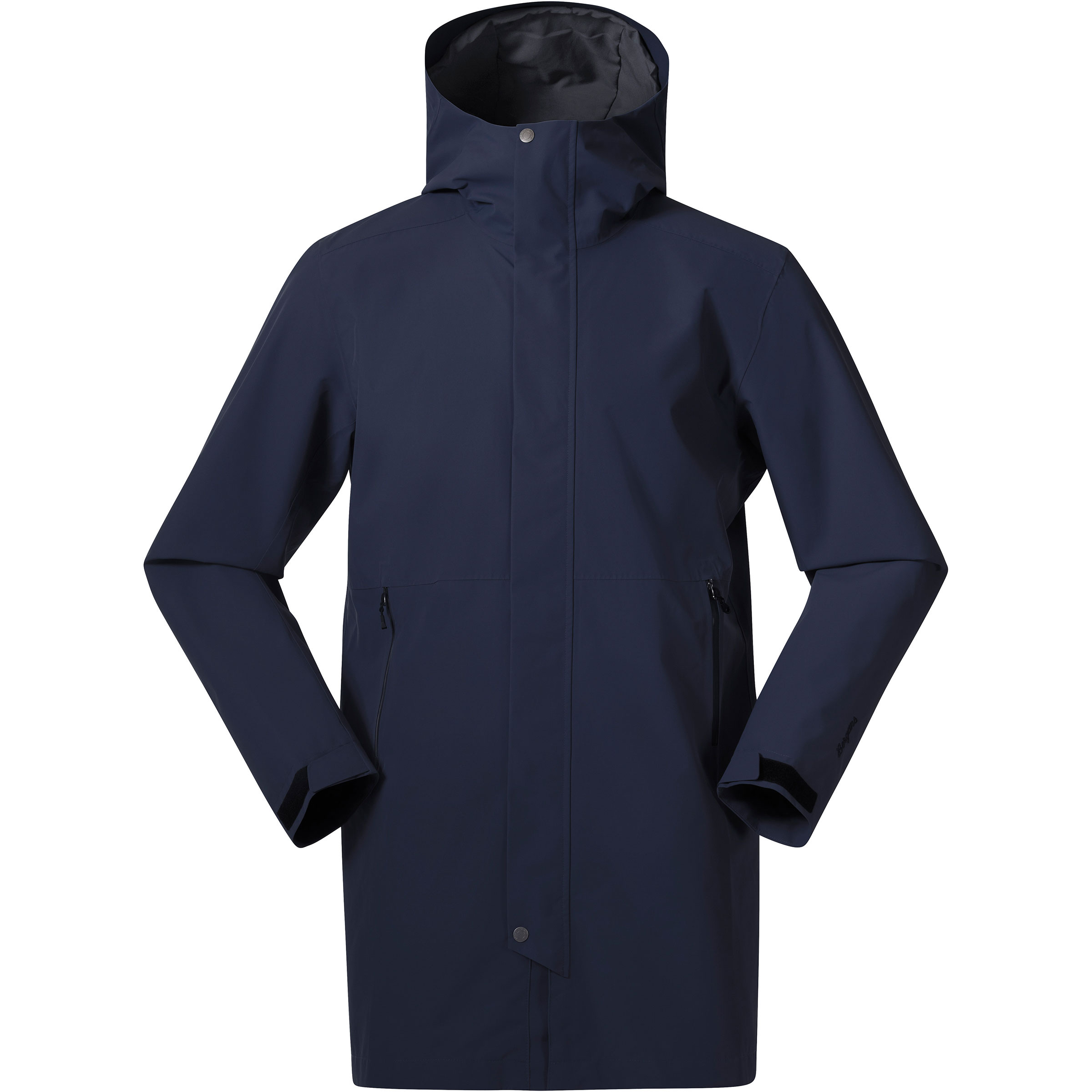 Bergans Urban 2L Mantel Herren Parkas & Mäntel blau Größe L Lifestyle Elastisch Wasserabweisend