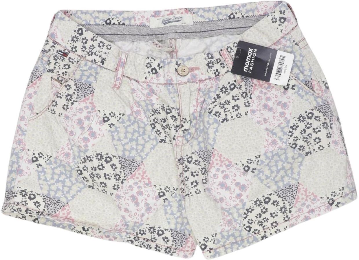 Hilfiger Denim Damen Shorts, Mehrfarbig, Gr. W26, Baumwolle - Second Hand