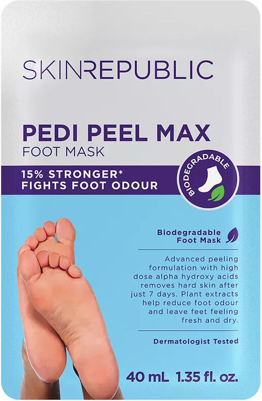 Skin republic - Pedi Peel Max Fussmaske, 2 Stück