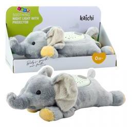 Lean Toys Lean Plüsch Elefant Schlafend Kuschelig Projektor Geräusche (67473737)