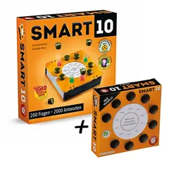 Piatnik - Smart 10 - Das Revolutionäre Quizspiel + Zusatzfragen [BUNDLE]