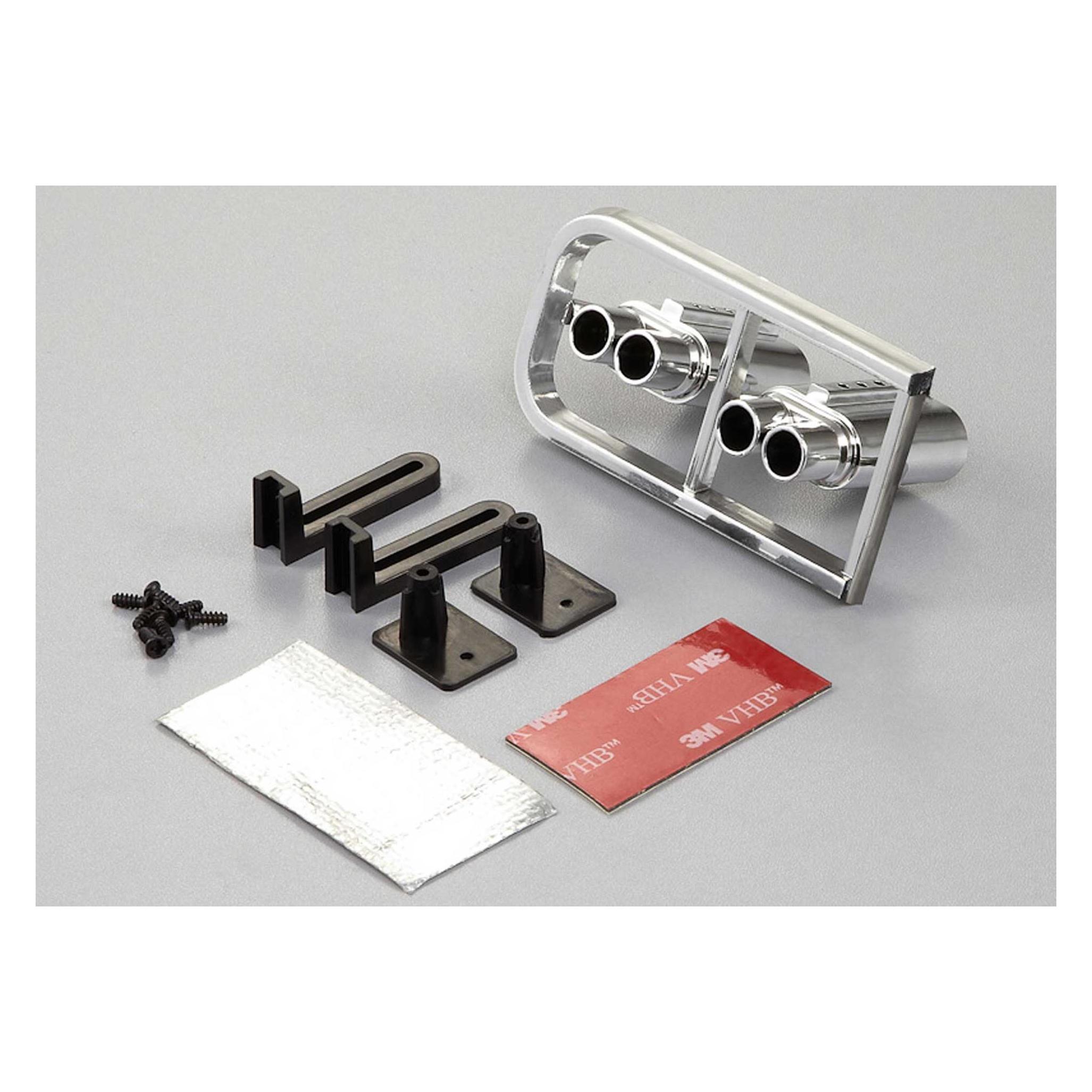 killerbody Chrome Auspuff Set Double Type ohne LED (KB48281)