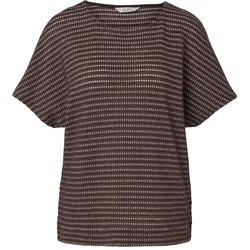 Tchibo - Strukturiertes Shirt - Damen - Gr. M - creme