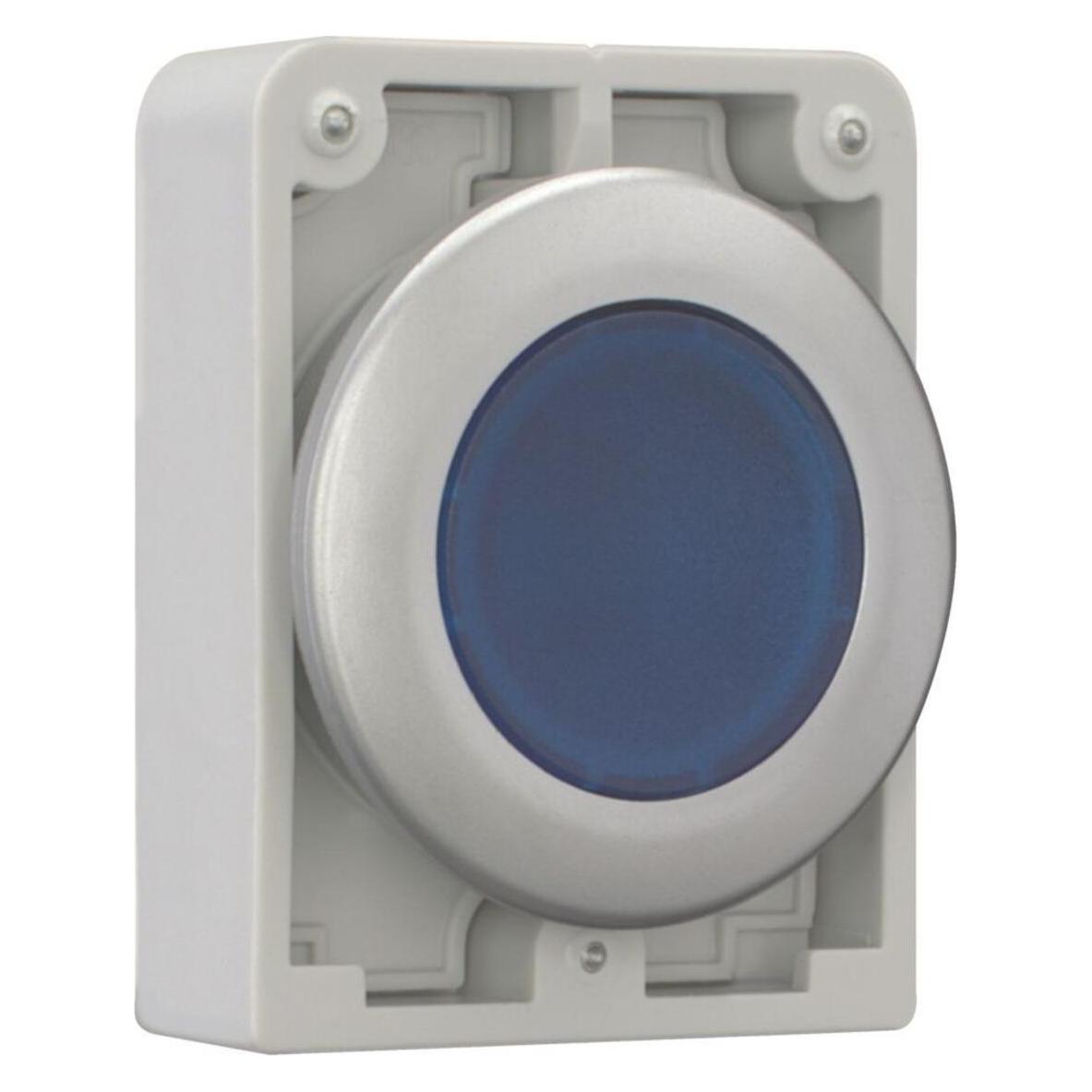 Eaton Illumin pushbutton act 30mm flat blue (M30C-FDL-B)