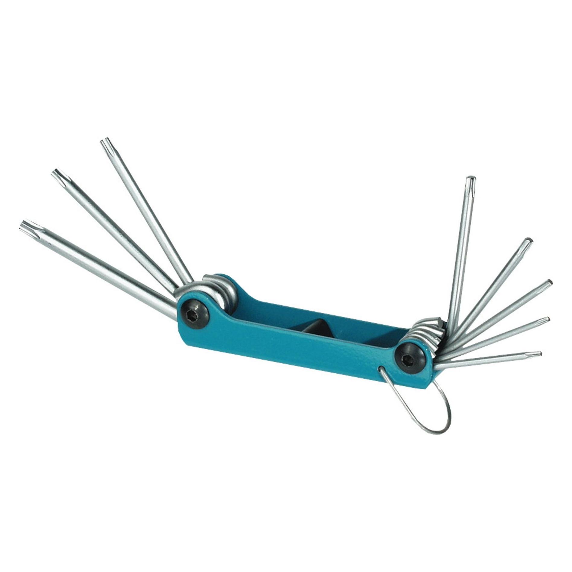 Mannesmann TX-Schlüsselsatz, 8-tlg., T9-T40, im Clip (M18138)