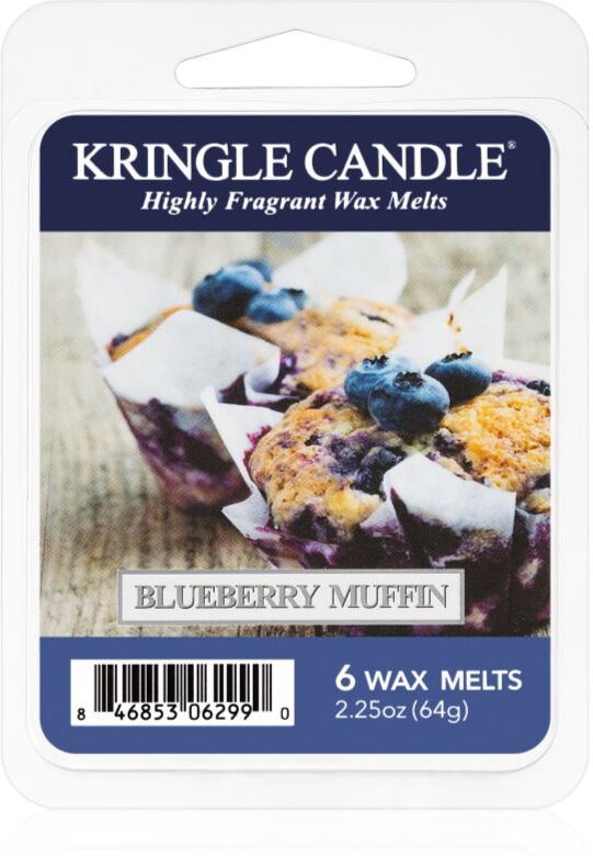 Kringle Candle Blueberry Muffin tartelette en cire 64 g