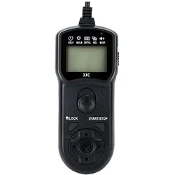 JJC TM R2 Timer RemoteShutter Cord, Fernauslöser, Schwarz