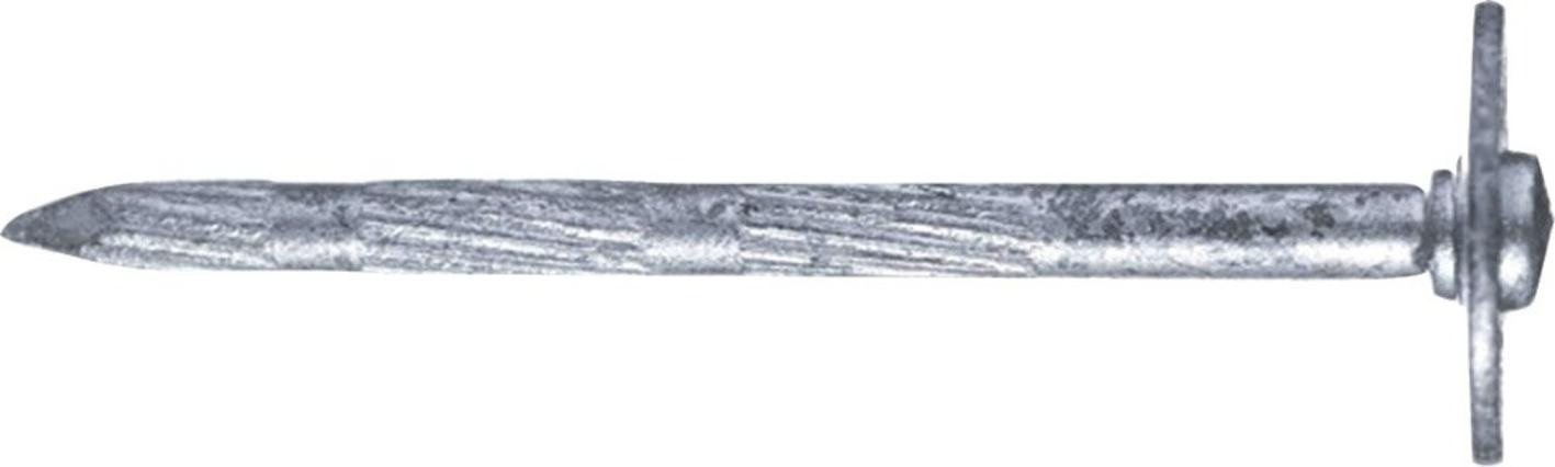 BÄR Schürmann & Hilleke Bärstiften gehard met groeven en platte kop, Lengte: 70 mm
