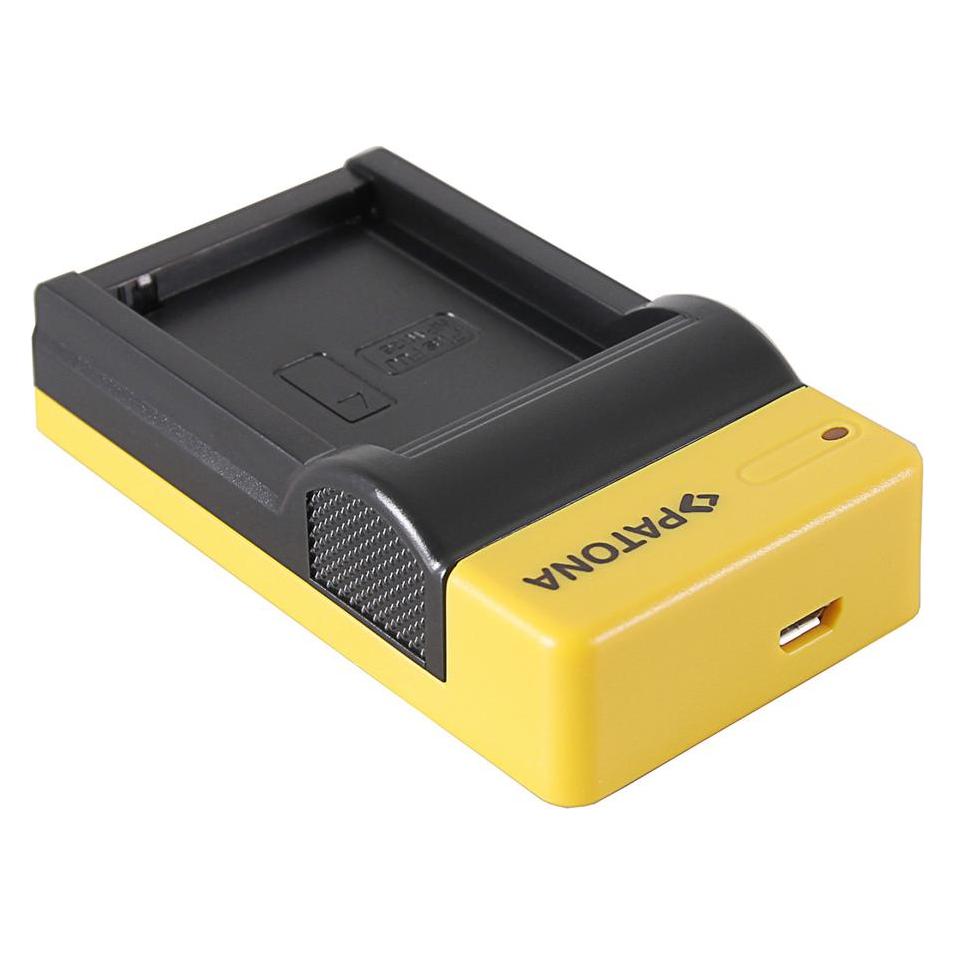 Patona Micro USB Ladegerät zu Fuji NP-W126 (Kamera Akku Ladegerät) (151645)