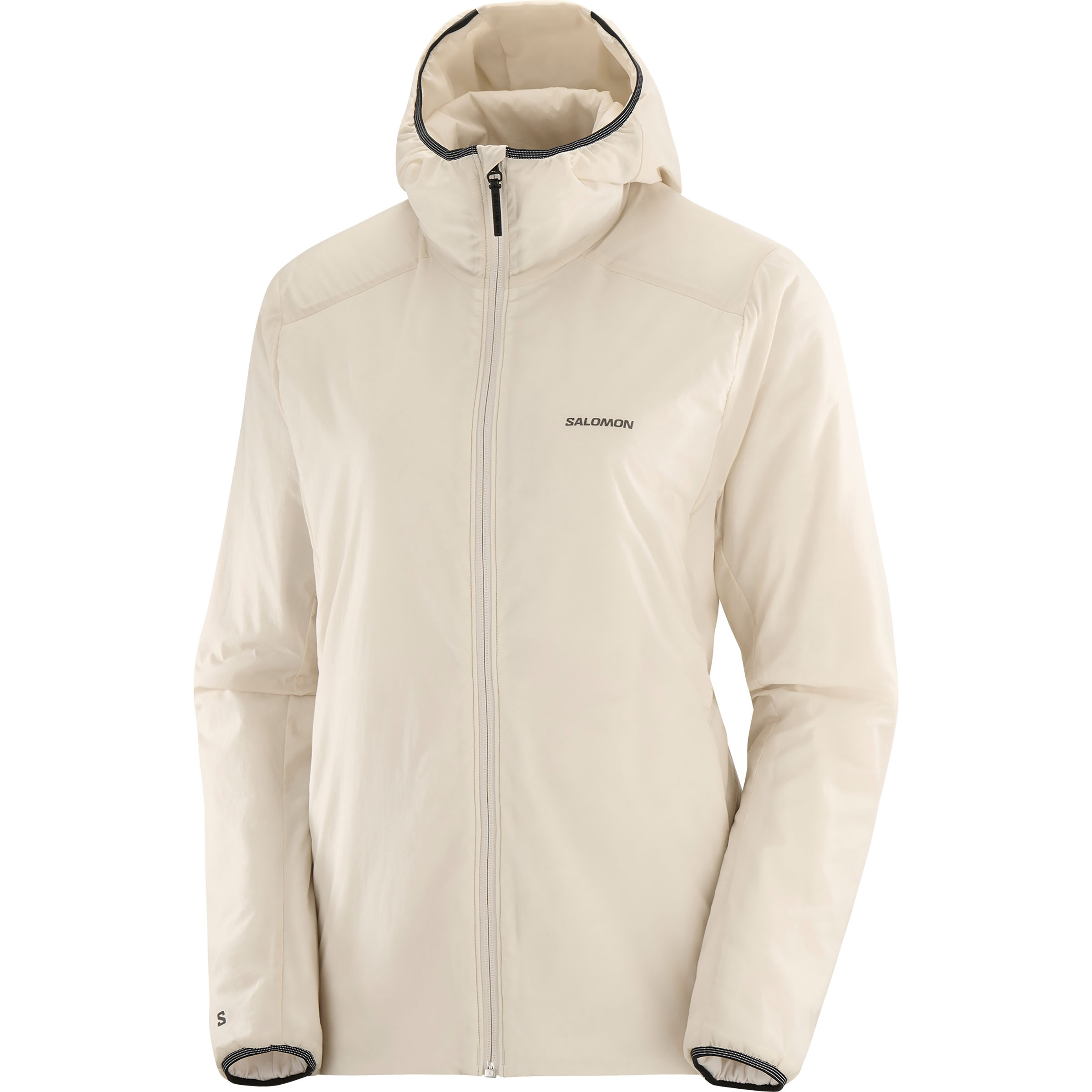 Salomon Mountain Flex Damen Regenjacke weiss Größe XL Camping Windabweisend Wasserabweisend