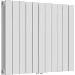 Helloshop26 - Design Flachheizkörper doppelgänger 1097 Watt Stahl 60 x 80 cm weiß