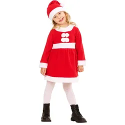 Kleinkinderkleid "Santa Girl"