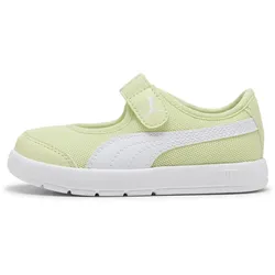 PUMA Courtflex v3 Lina Baby-Sneaker mit Klettverschluss 06 - apple spritz/puma white 24