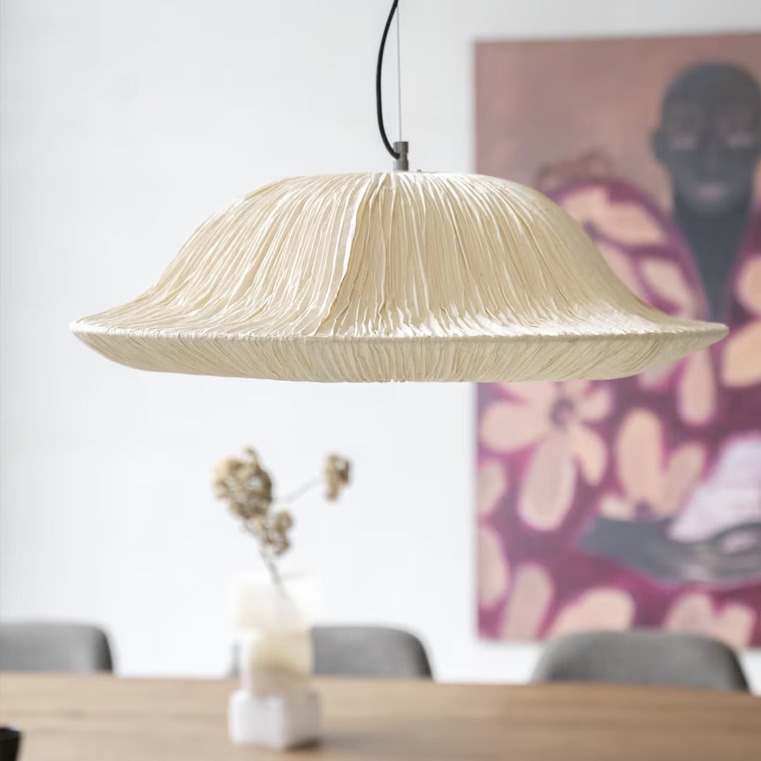 By-Boo Hanglamp Lokta Handgeschept papier Natuurlijk 63 cm