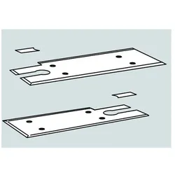Dormakaba, Türöffner + Türschliesser, Deckplatten zu BSR (Balkontür, Eingangstür, Holztür, Zimmertür)