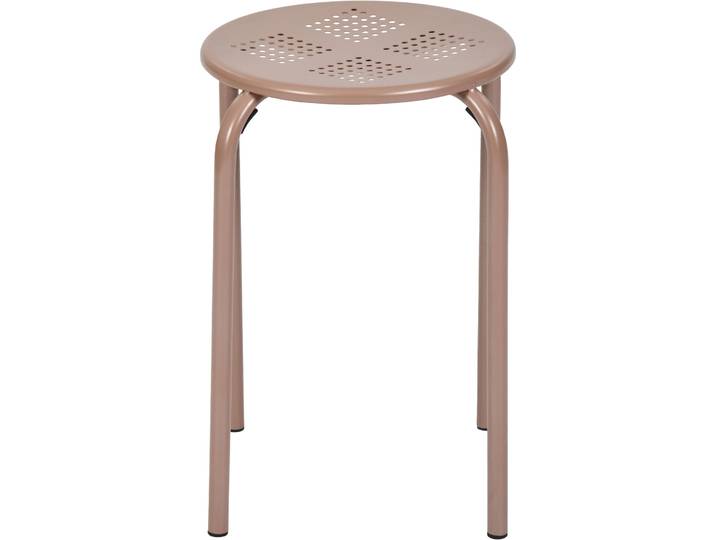 Hocker Maleya rose Metall B 30 H 45 cm - Hocker