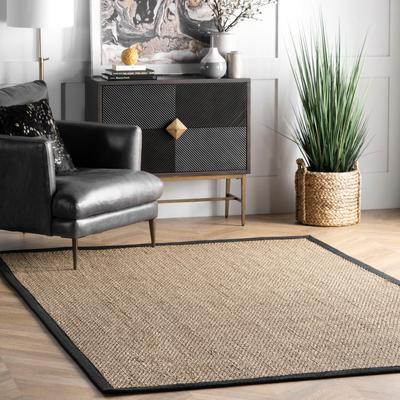 Nuloom Kiana Casual Seagrass Bordered Area Rug