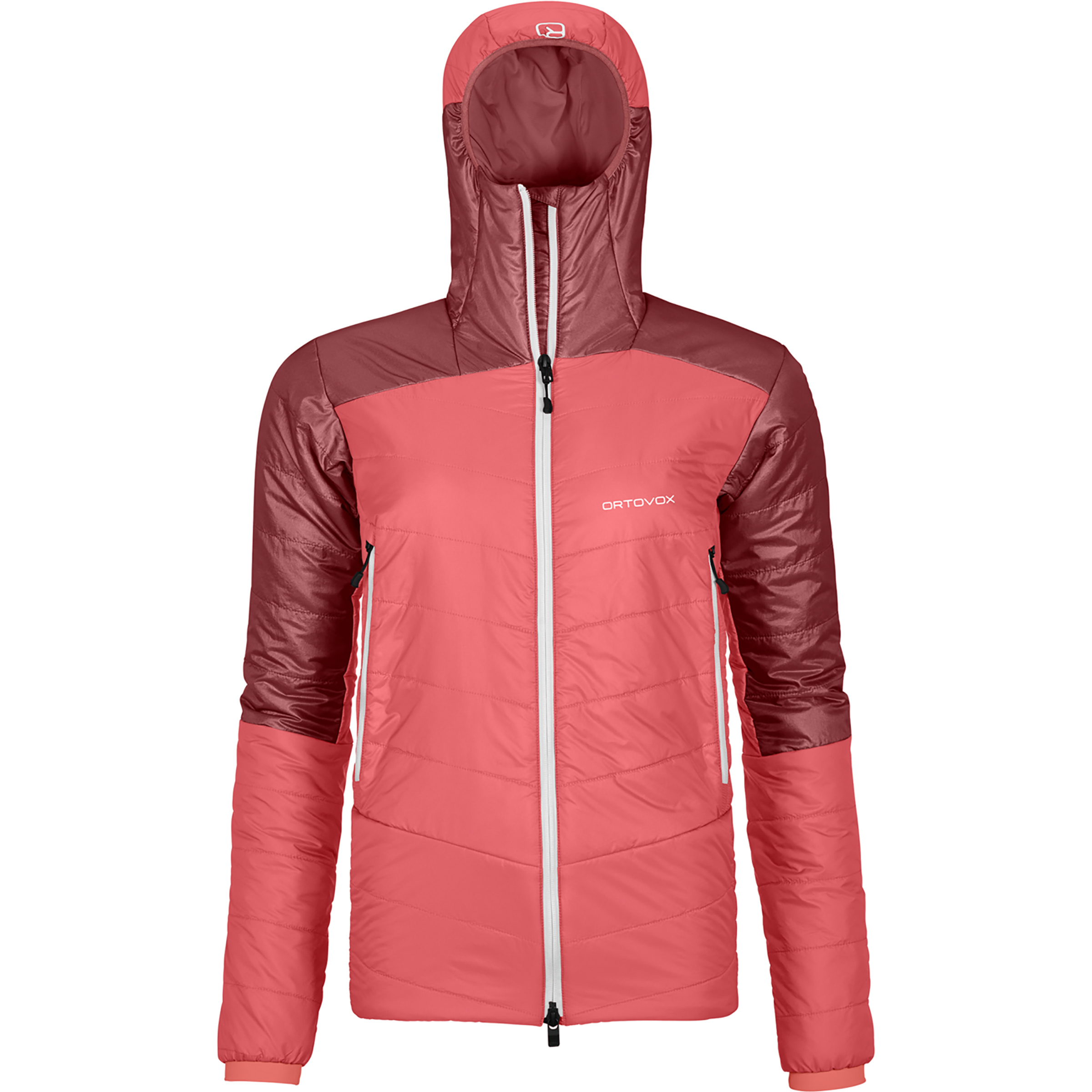 Ortovox Westalpen Swisswool Damen Isolationsjacke rosa Größe XS Trekking Widerstandsfähig Wasserabweisend