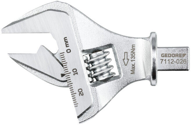 Gedore Clé à fourche emmanchable 9 x 12 réglable 5-30 mm (3544478)