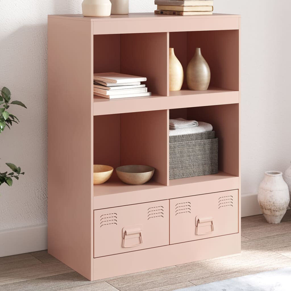 17 Stories Wulfsohn 67cm Sideboard Pink 95cm H X 67cm W X 39cm D