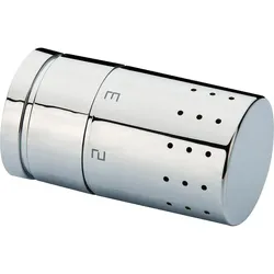 Design Thermostatkopf M 30 x 1,5 mit eingebautem Flüssigkeitsfühler, Edelstahl