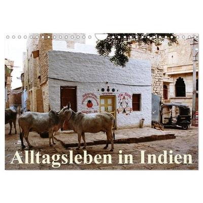Alltagsleben in Indien (Wandkalender 2026 DIN A4 quer), CALVENDO Monatskalender