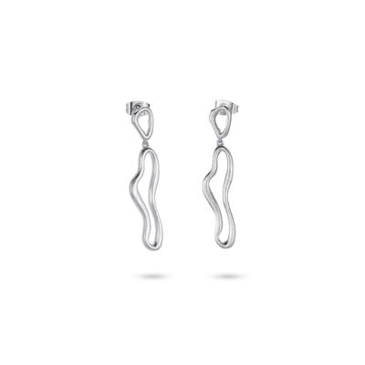 Paar Ohrstecker FIRETTI "Schmuck Geschenk Kupfer Ohrschmuck Ohrringe Classic", silber (silberfarben), Ohrringe, Damen, Kupfer