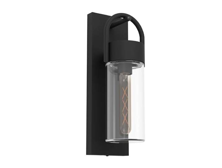 EGLO Wandlampe außen Carraro, Außenbeleuchtung Hauswand, Wand Außenlampe